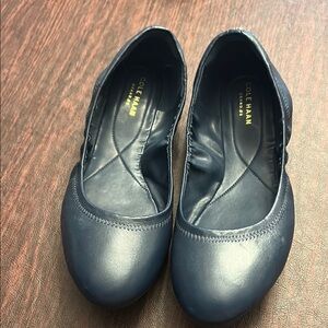 Cole Haan Women's Navy Ballet Flats